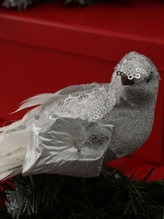 Декоративная птица с пайетками и длинным хвостом, 34 см Goodwill , арт.  | Фото 4