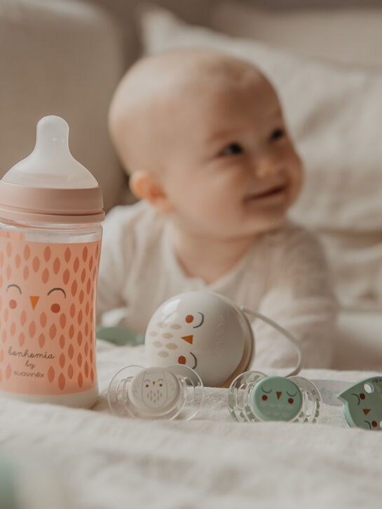 Футляр для двух пустышек Bonhomia, белый Suavinex , арт.  | Фото 3