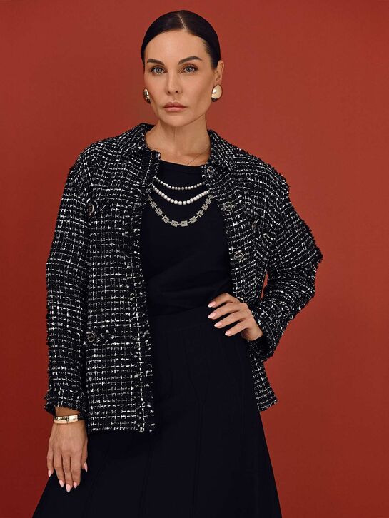 Жакет твидовый с рукавами 3/4 Weill , арт.  | Фото 2