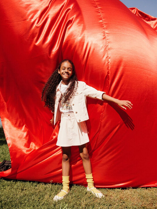 Юбка с карманами-карго, розовая Max&Co , арт.  | Фото 2