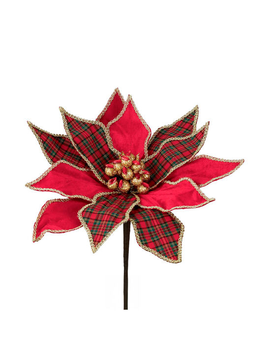 Декоративный стебель Пуансеттии, 45 см Goodwill , арт.  | Фото 1