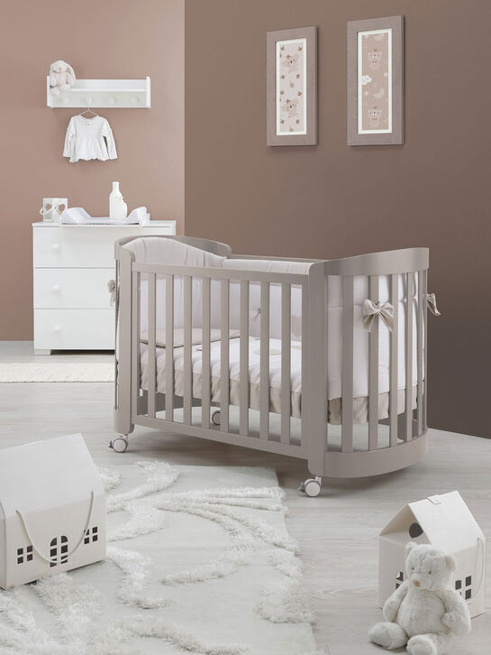 Кровать Erbesi Sweet с матрасом, серо-песочный  , арт.  | Фото 2