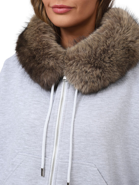 Худи с эко-мехом Flashin , арт.  | Фото 6