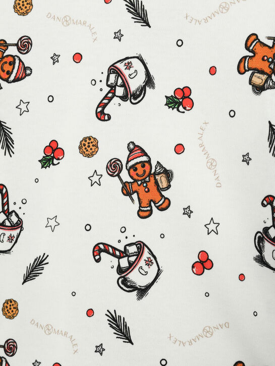 Пижама с новогодним принтом Dan Maralex , арт.  | Фото 6