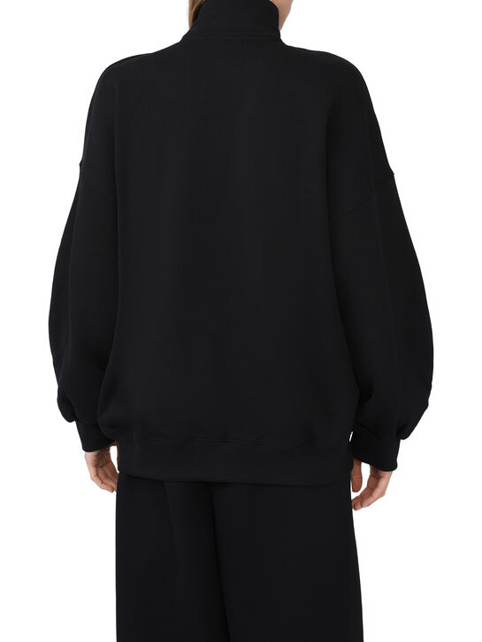 Свитшот с красным лого, черный MSGM , арт.  | Фото 4