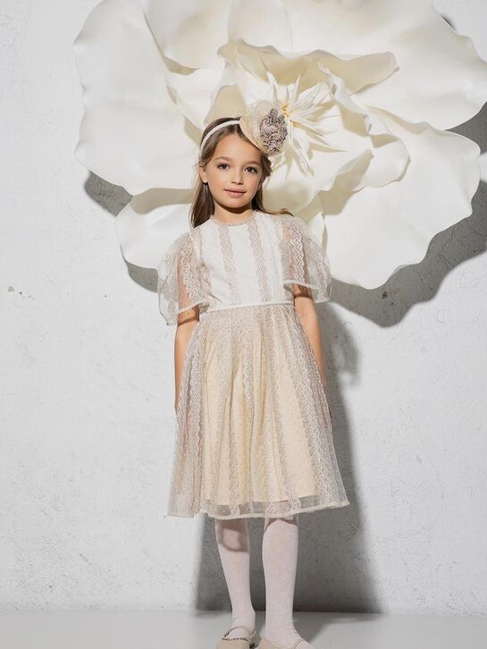 Кружевное платье с короткими рукавами Eirene , арт.  | Фото 2