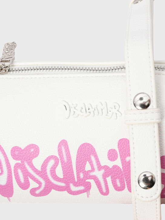 Сумка из белой экокожи Disclaimer , арт.  | Фото 9