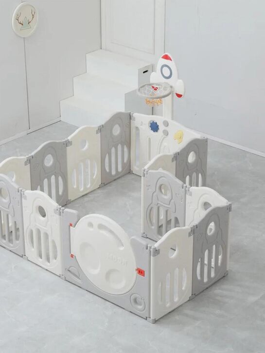 Манеж Kids SUPREME Space grey, 200x240 UNIX Kids , арт.  | Фото 2