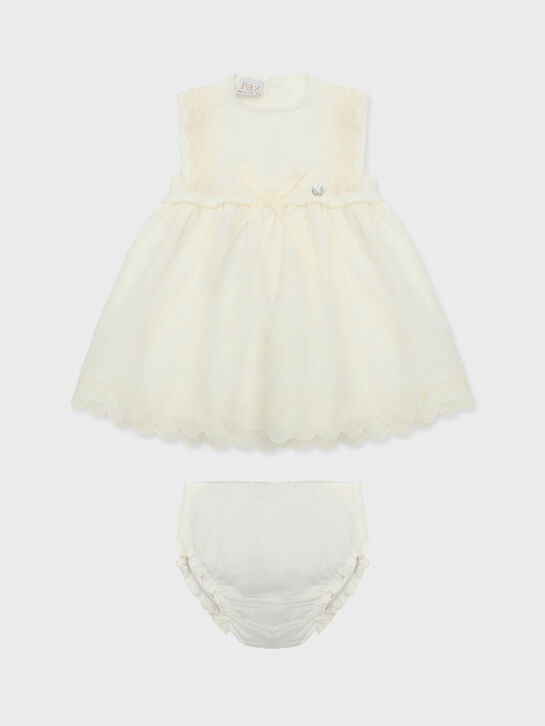 Платье с трусиками, кремовое Paz Rodriguez , арт.  | Фото 1