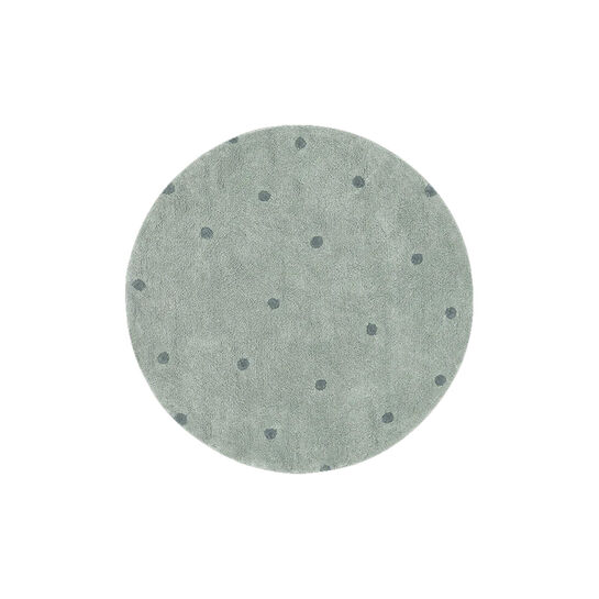 Ковер &quot;Горошек&quot; синий шалфей, D140 Lorena Canals , арт.  | Фото 1