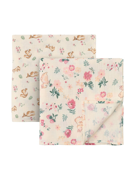 Комплект пелёнок, 2 шт, 120x120 см Jan&Sofie , арт.  | Фото 1