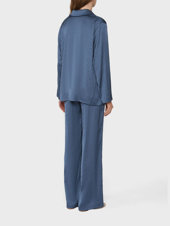 Комплект: жакет+брюки с мелкими стразами Flashin , арт.  | Фото 4