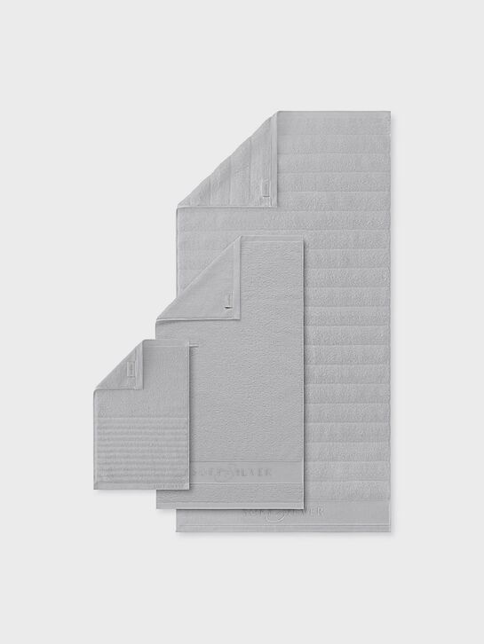 Набор из 3 полотенец (30х50 см, 50х90 см, 70х140 см) Soft Silver , арт.  | Фото 1