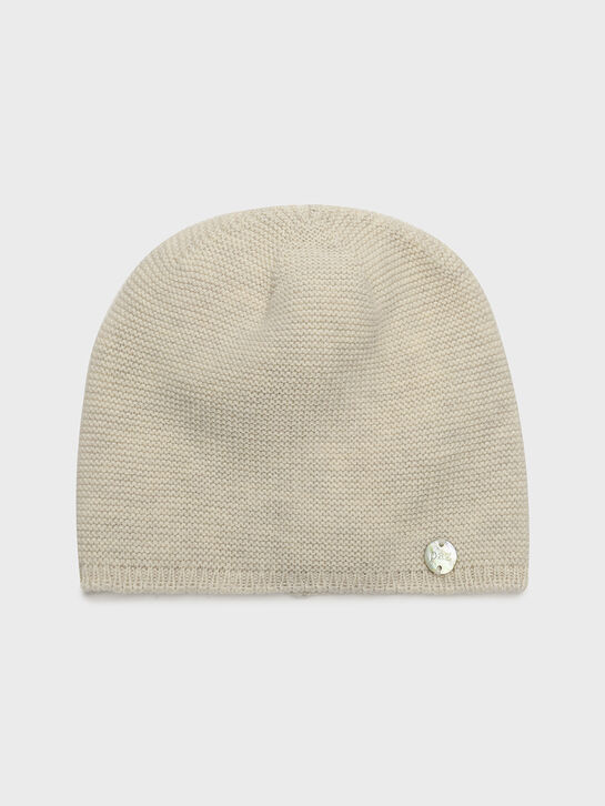 Шапка вязаная, бежевая Paz Rodriguez , арт.  | Фото 1