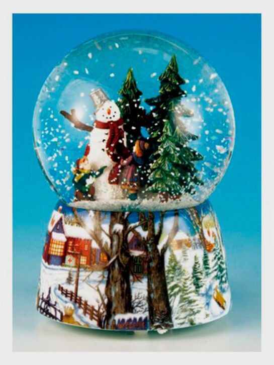 Снежный шар &quot;Снеговик&quot; Musicboxworld , арт.  | Фото 2