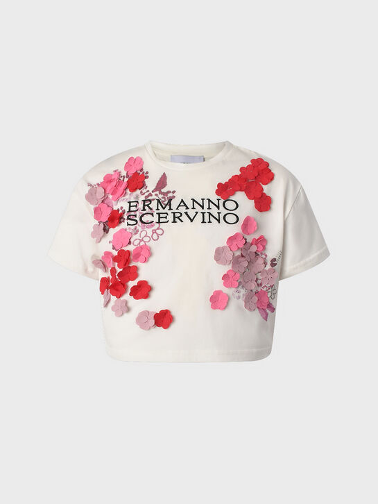 Футболка с цветами Ermanno Scervino , арт.  | Фото 1