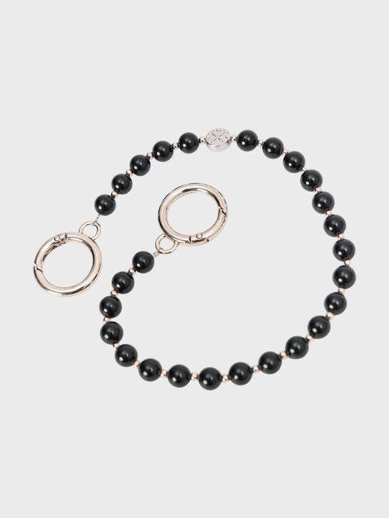 Брелок-обвес из чёрной яшмы &quot;Богатство&quot; YASNA , арт.  | Фото 1