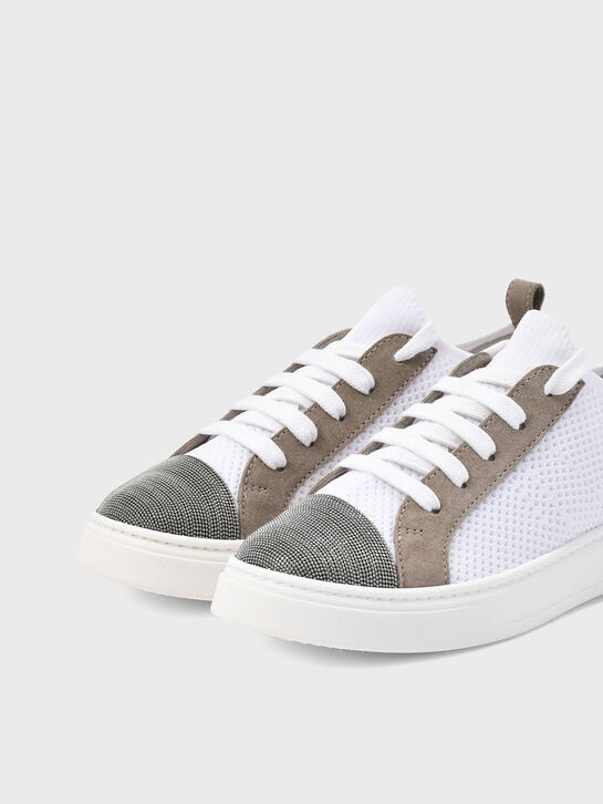 Кеды с разноцветными вставками Brunello Cucinelli , арт.  | Фото 6