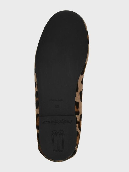 Коричневые балетки с леопардовым принтом Pretty Ballerinas , арт.  | Фото 5