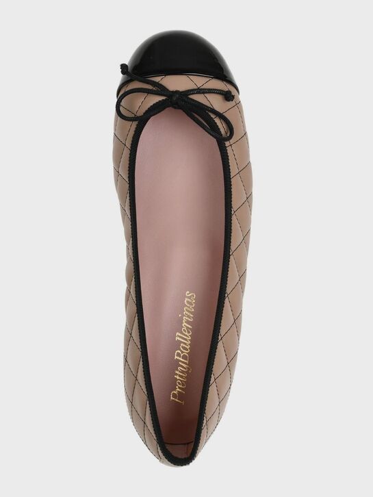 Стёганые туфли с тонким бантом Pretty Ballerinas , арт.  | Фото 4