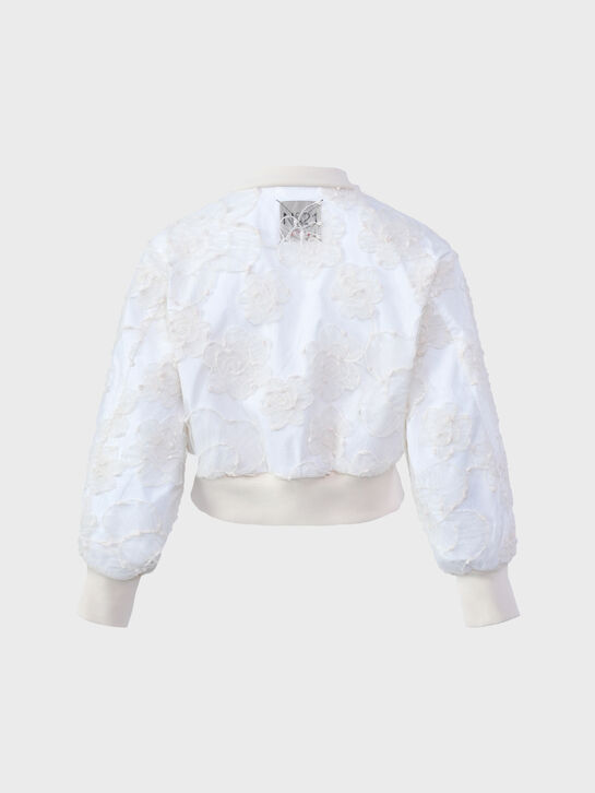 Куртка-бомбер с цветочным шитьем N21 , арт.  | Фото 3