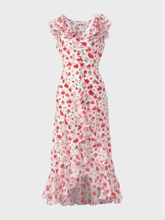 Платье Anette с рюшей и цветочным принтом Roses & Lace , арт.  | Фото 1