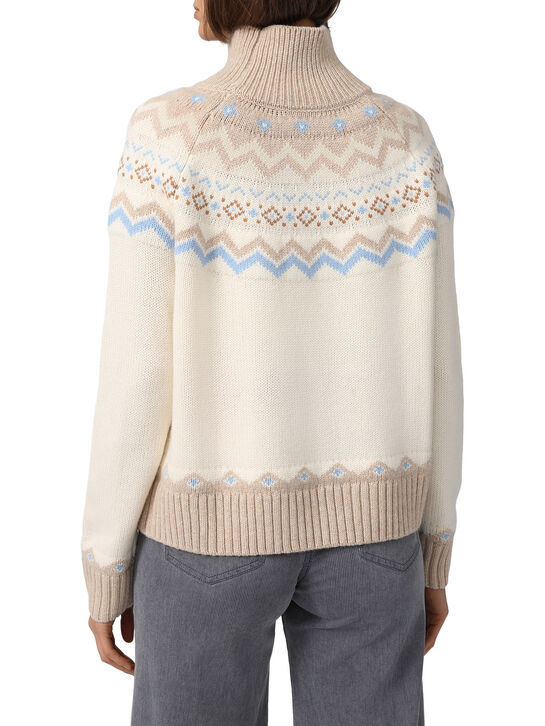 Джемпер с лого, кремовый Saint Barth , арт.  | Фото 4