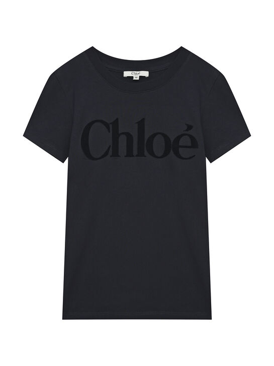 Футболка с лого на груди Chloe , арт.  | Фото 1