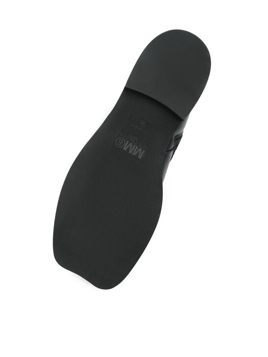 Ботинки с флисовой подкладкой, черные MM6 , арт.  | Фото 6