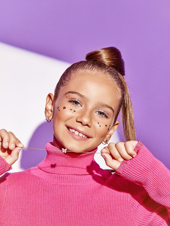 Колье &quot;Бабочки&quot;, золото 585 Sneak Peek , арт.  | Фото 6