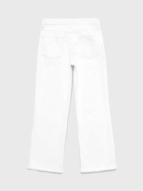 Джинсы прямого кроя, белые Patrizia Pepe , арт.  | Фото 2