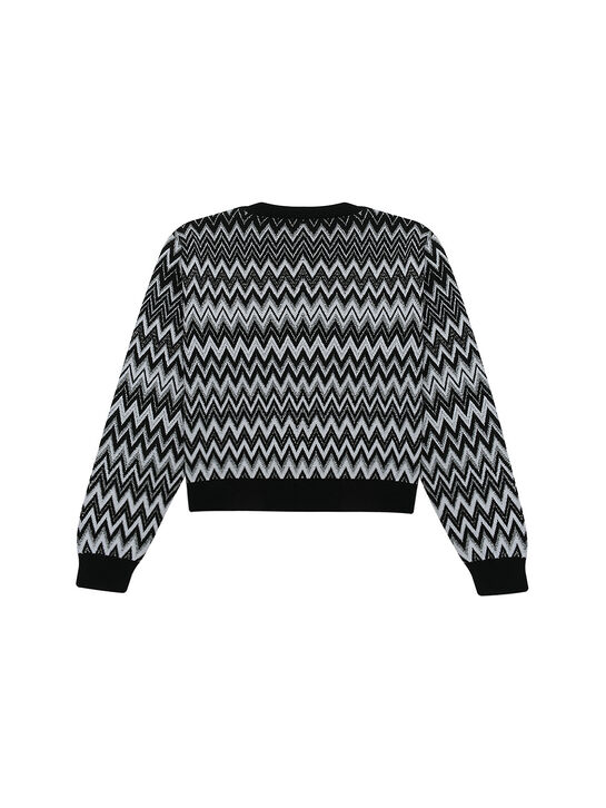 Джемпер с люрексом, принт зигзаги Missoni , арт.  | Фото 3