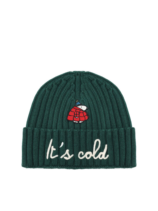 Шапка с надписью &quot;Its cold&quot; на подвороте Saint Barth , арт.  | Фото 1