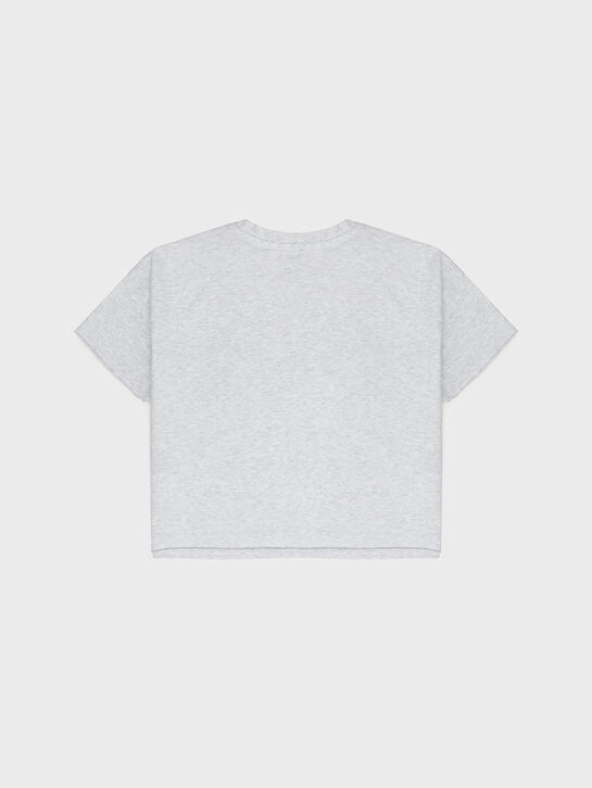 Футболка с лого, серая The New Society , арт.  | Фото 2