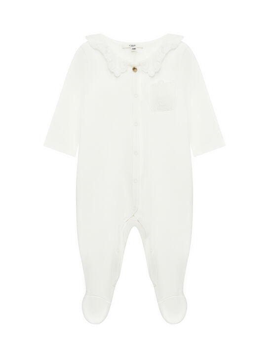 Набор подарочный: комбинезон + слюнявчик + шапочка Chloe , арт.  | Фото 2