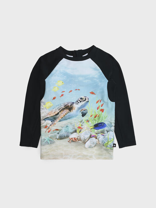 Толстовка, принт подводный мир Molo , арт.  | Фото 1