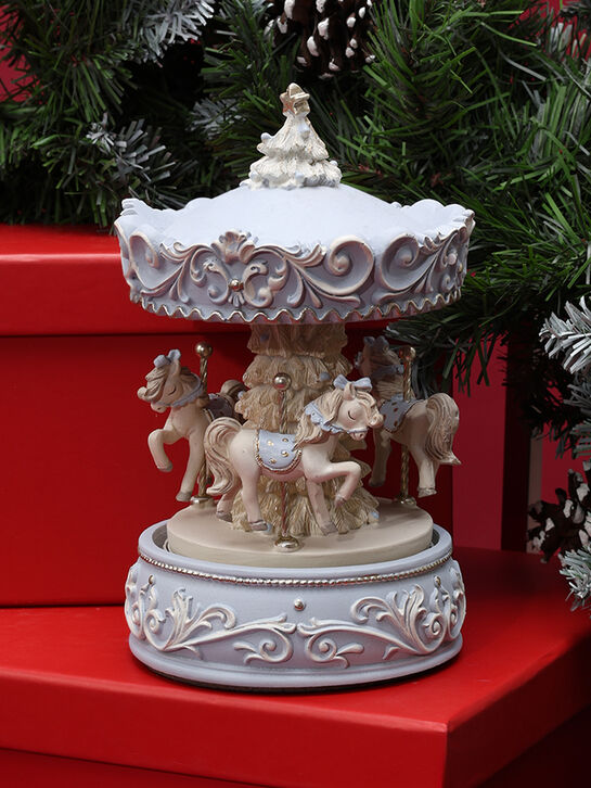 Фигурка &quot;Карусель&quot;, L11 W11 H18 см, 2 вида TIANQIN ARTS AND CRAFTS , арт.  | Фото 3