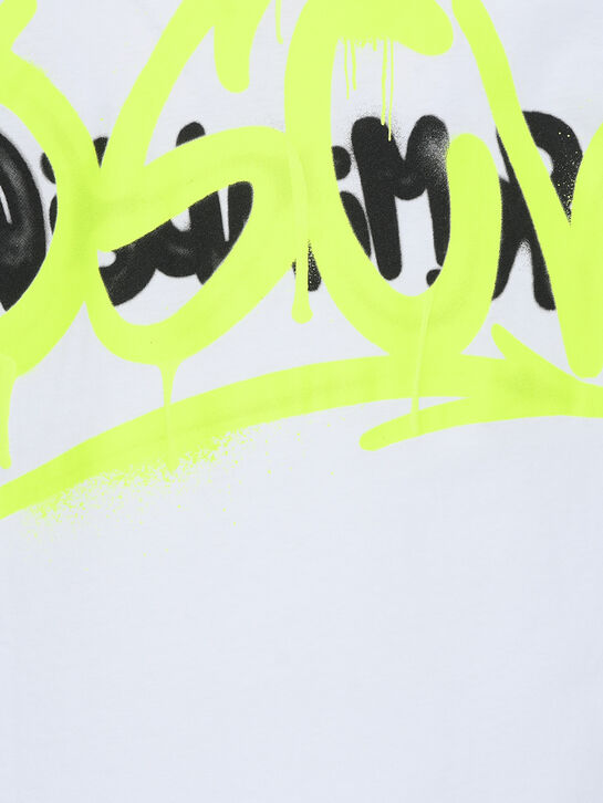 Футболка с граффити принтом на спине Disclaimer , арт.  | Фото 3