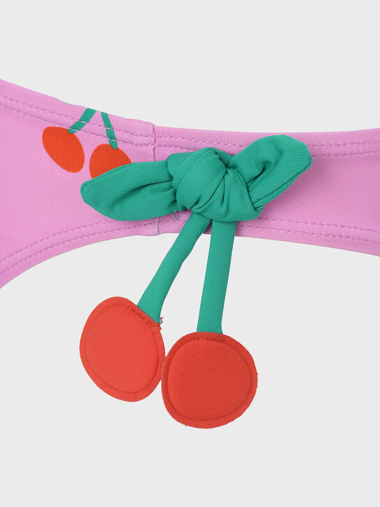 Купальник раздельный с принтом вишни, розовый Stella McCartney , арт.  | Фото 7