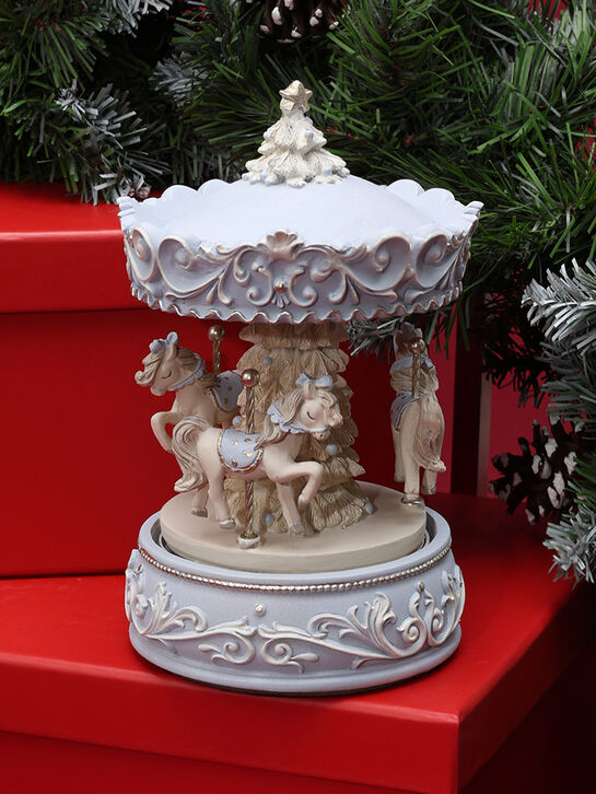 Фигурка &quot;Карусель&quot;, L11 W11 H18 см, 2 вида TIANQIN ARTS AND CRAFTS , арт.  | Фото 2