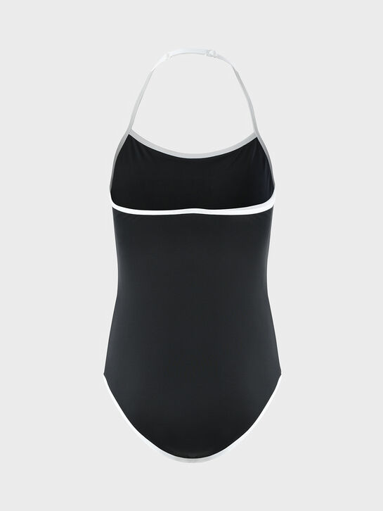 Слитный купальник с белой окантовкой N21 , арт.  | Фото 2