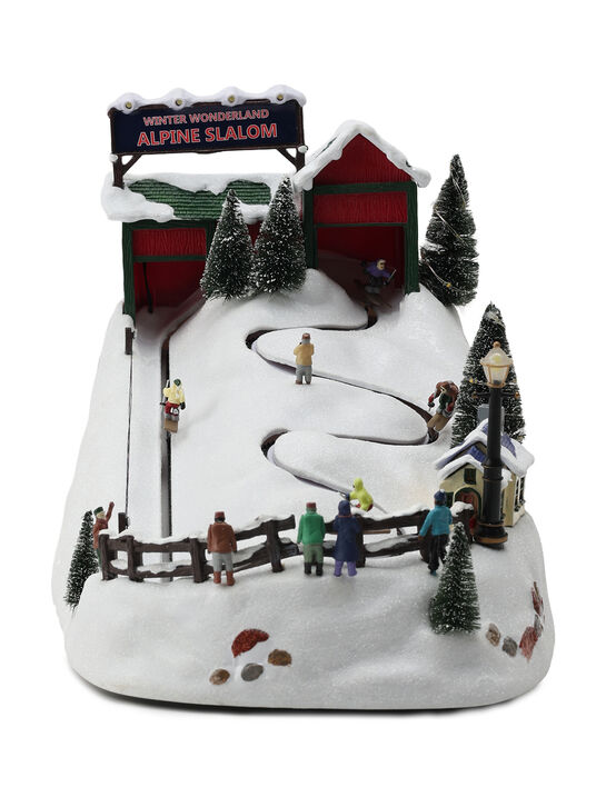 Новогодний сувенир &quot;Альпийский слалом&quot;, адаптер Musicboxworld , арт.  | Фото 7