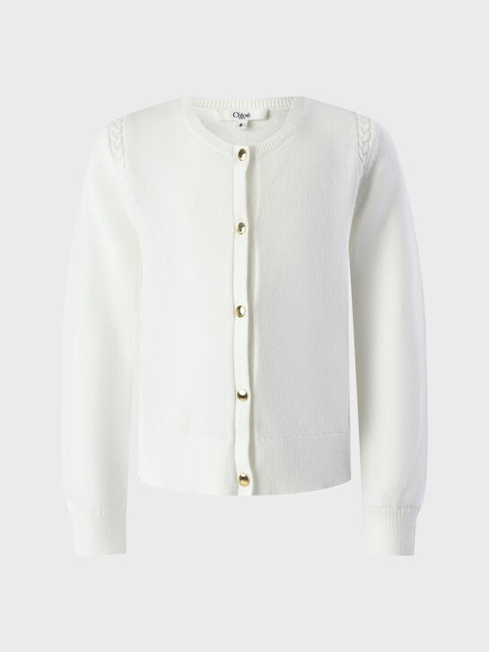 Кардиган с золотыми пуговицами Chloe , арт.  | Фото 1