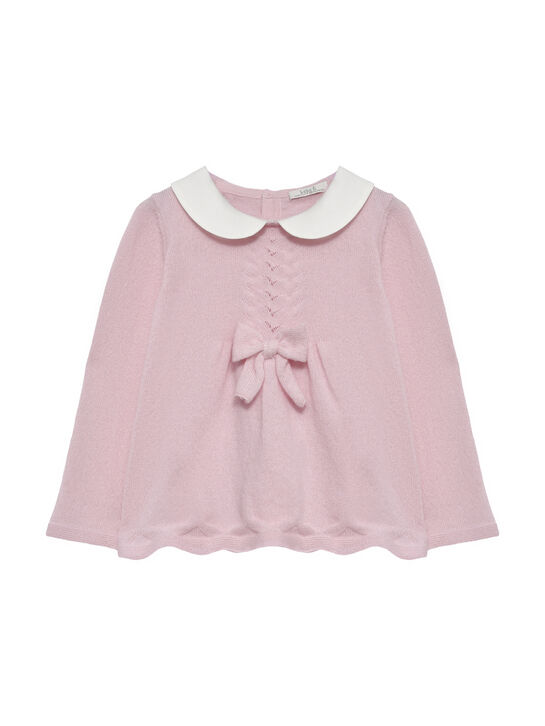 Комплект: джемпер с бантом и брюки, розовый Tomax , арт.  | Фото 2