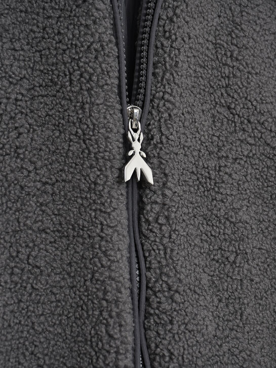 Куртка с капюшоном, серая Patrizia Pepe , арт.  | Фото 3