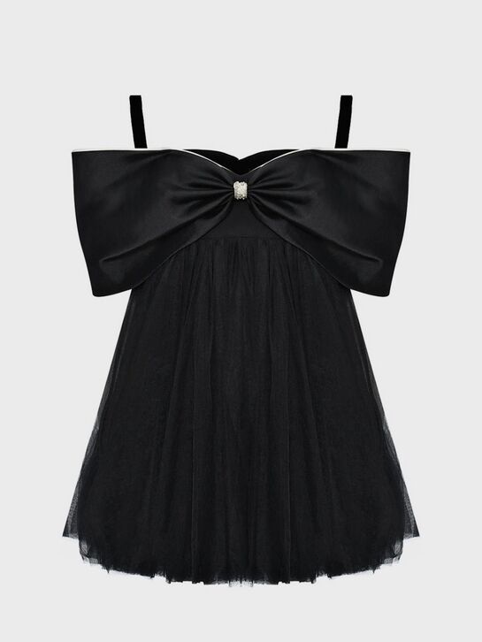 Платье на бретелях с бантом на груди и спине Maison Ava , арт.  | Фото 1