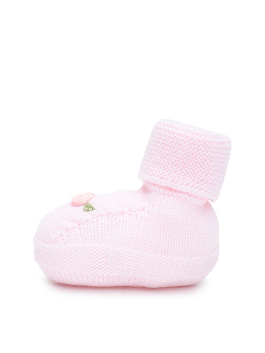 Пинетки из шерсти, розовые Tomax , арт.  | Фото 1