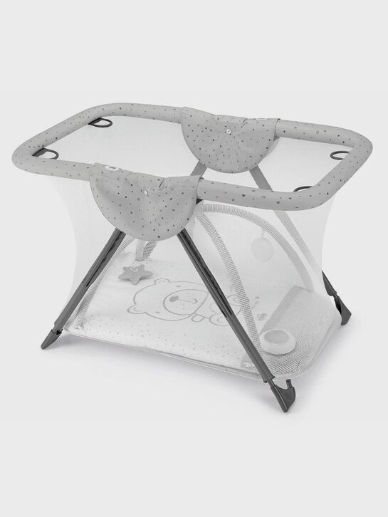 Манеж BREVETTATO MILLEGIOCHI, группа 0/3 (0-15кг), Тедди, серый CAM , арт.  | Фото 1