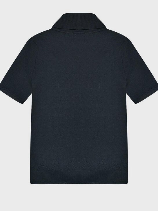 Джемпер-поло, синий Junior Republic , арт.  | Фото 6