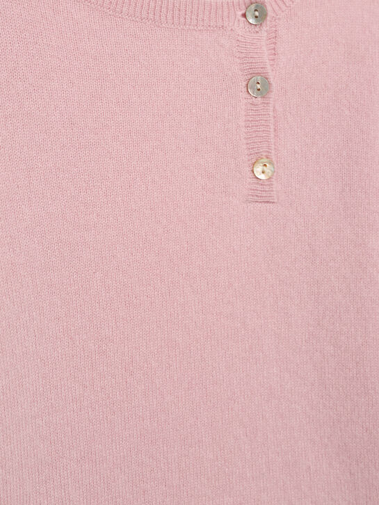 Джемпер из кашемира, розовый Oscar et Valentine , арт.  | Фото 3